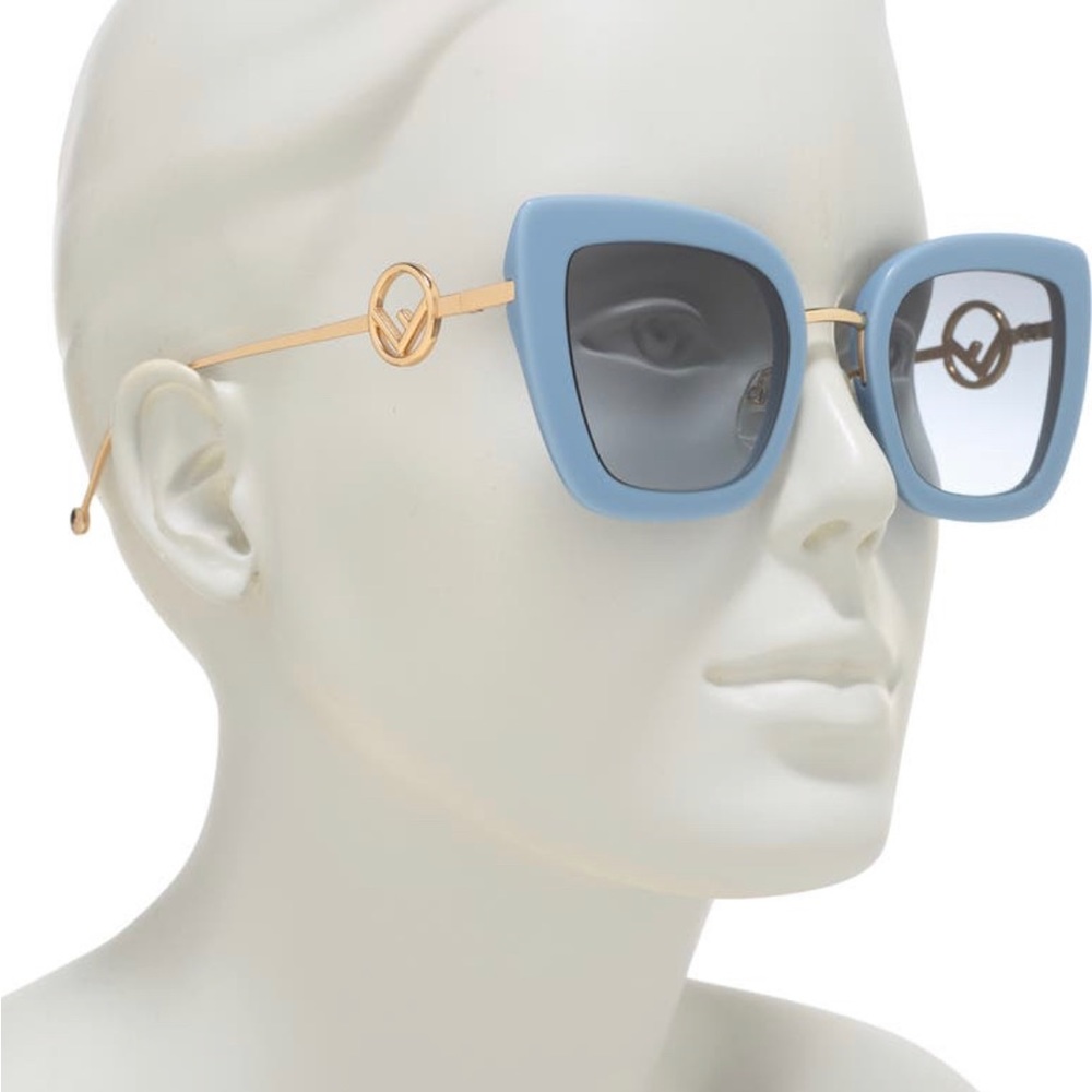 Fendi Light Blue Sunglasses